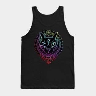 Bastet. Egyptian cat goddess Tank Top